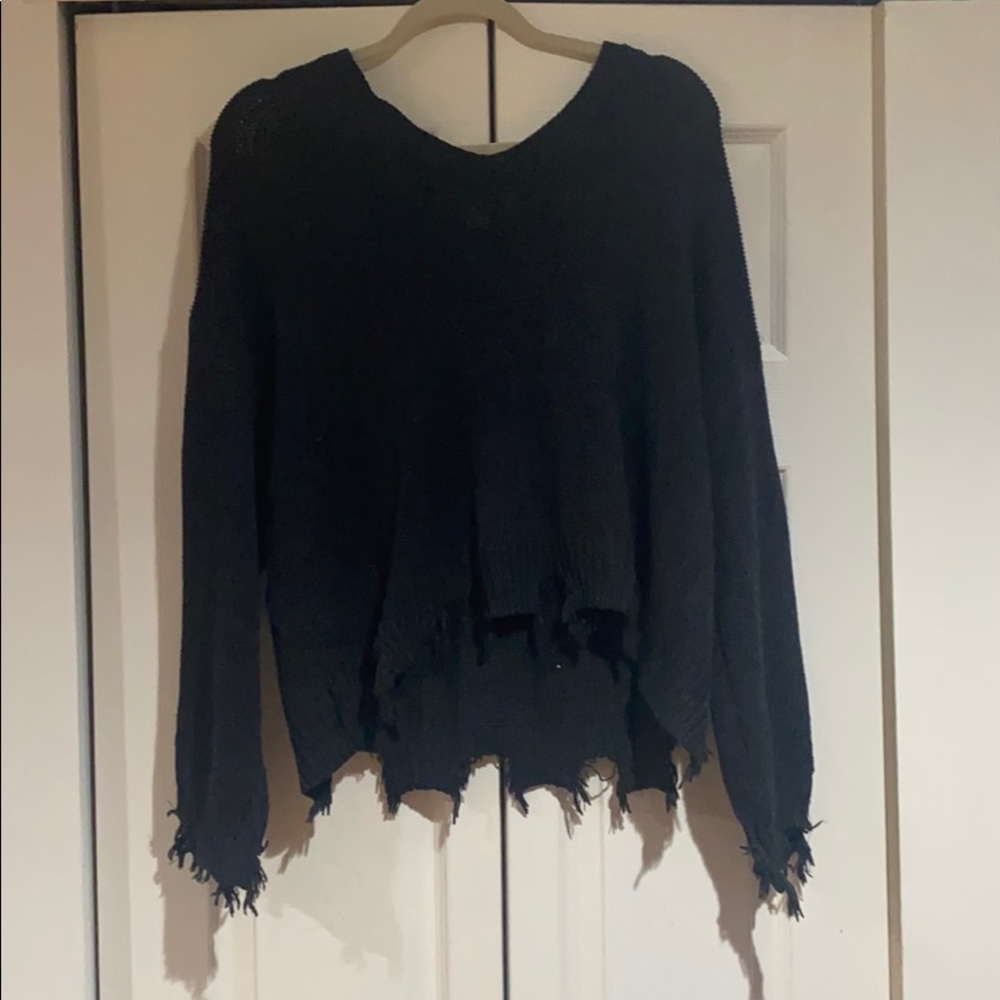 Vintage Havana distressed sweater
